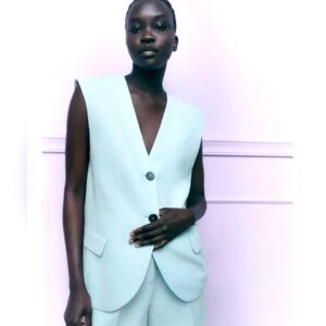 Zara Tuxedo Vest
